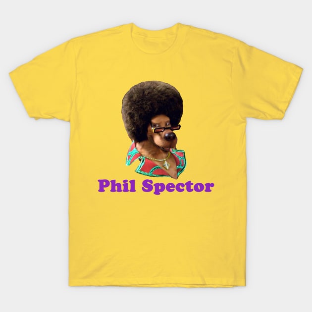 RIP Phil Spector T-Shirt by pizzwizzler